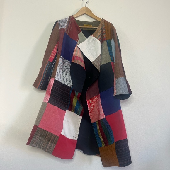 Colorful Patchwork Cardigan - Picture 5 of 6